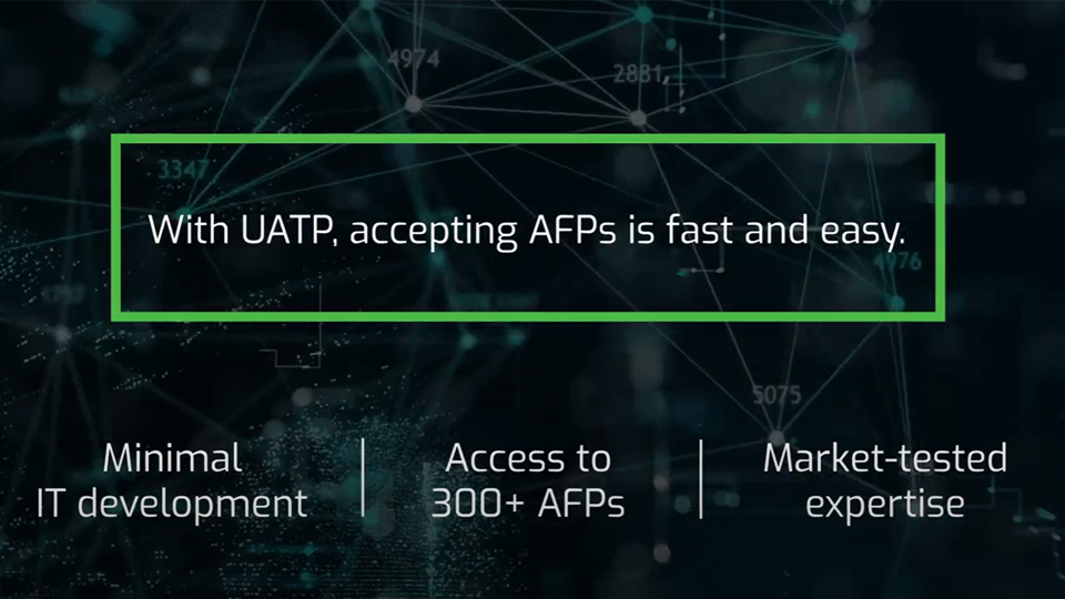 UATP – Processing Alternative Forms of Payment (AFPs) for Airlines