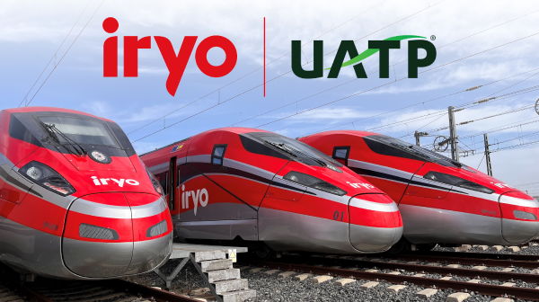 Private High-Speed Rail Pioneer iryo Becomes First UATP Rail Merchant in Spain